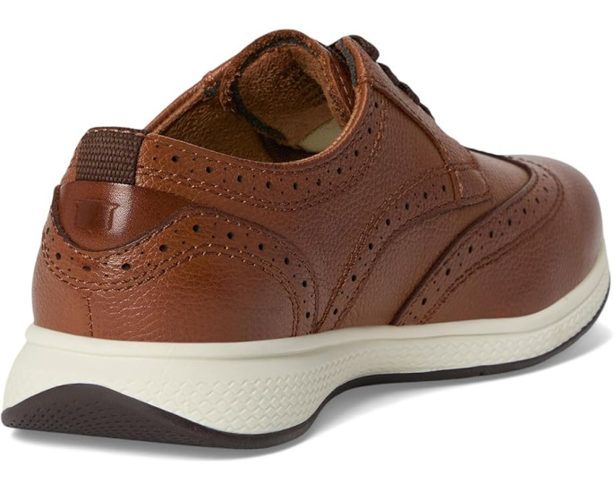Оксфорты Florsheim Kids Great Lakes Wing Tip из зернистой кожи с Memory Foam