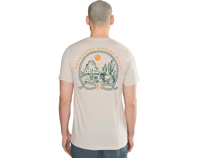 Футболка Pendleton Western Oasis Graphic Tee с принтом