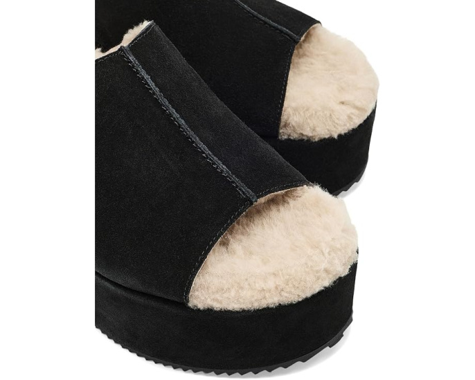 Босоножки Seychelles Iconic Moment на танкетке с мехом