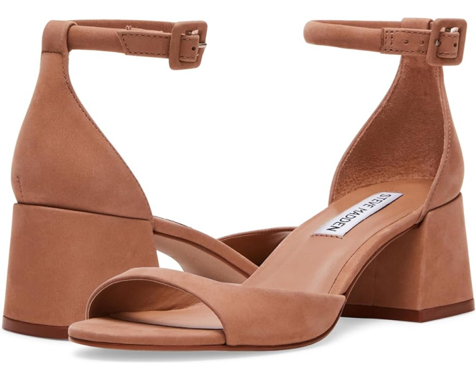 Steve Madden Ella босоножки на каблуке из кожи