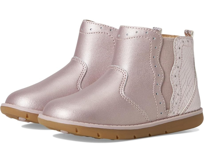 Ботильоны Stride Rite SRT Lena для малышей с кожаной стелькой и застежкой-молнией