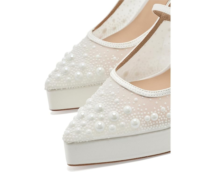 Badgley Mischka Rhylee туфли на платформе с бантом