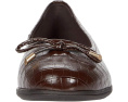 Балетки Dellis с фиксированным бантом и мягкой стелькой Trotters