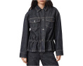 Куртка-тракер Denby Peplum AllSaints из денима