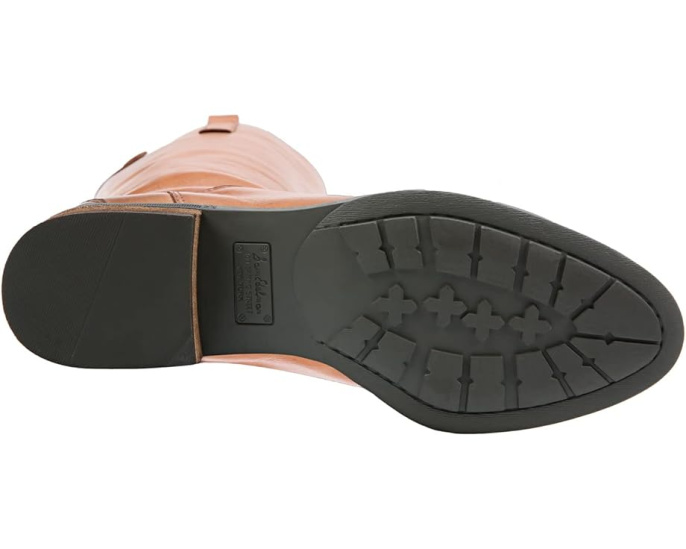 Сапоги Sam Edelman Penny 2 для широкой икры из кожи с молнией сзади