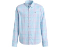 Детская рубашка Vineyard Vines Kids из легкой ткани с клеткой