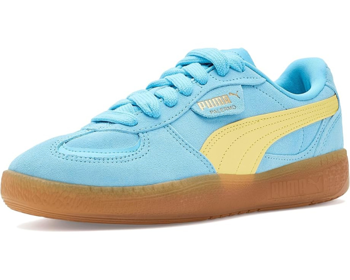 Кроссовки Puma Palermo Moda Xtra Gum в стиле 80-х с замшевым верхом