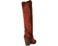 Corral Boots ботинки Q7033 до колена с вышивкой и каблуком кубин
