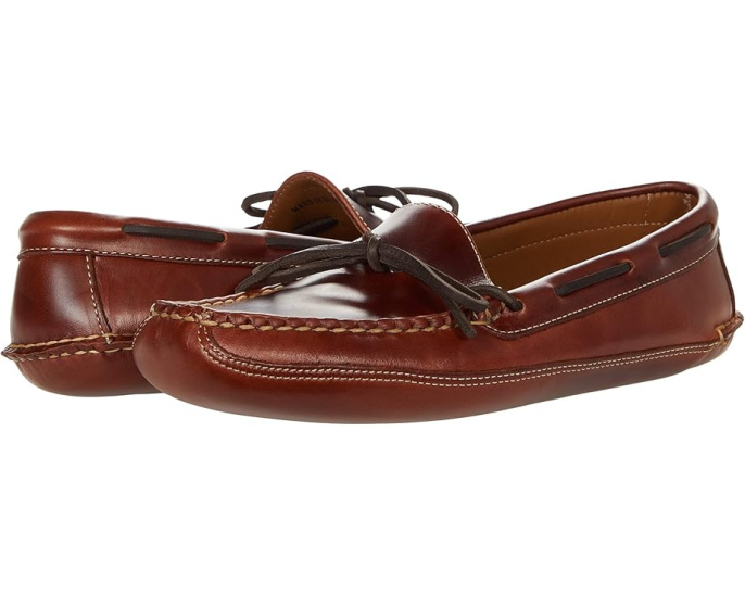 Домашние тапочки L.L.Bean Leather Double-Sole с кожаной подкладкой