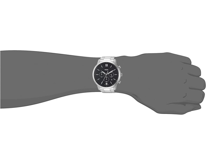 Часы Fossil Neutra хронограф серебристые