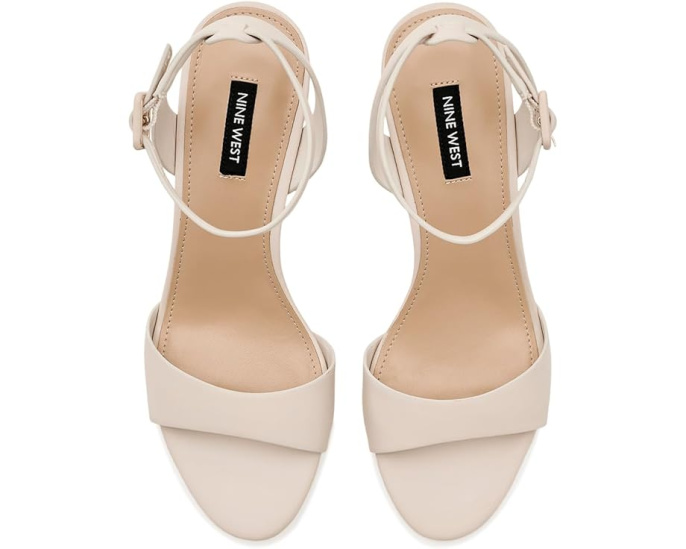 Сандалии Nine West Pheba с плетеным каблуком и пряжкой