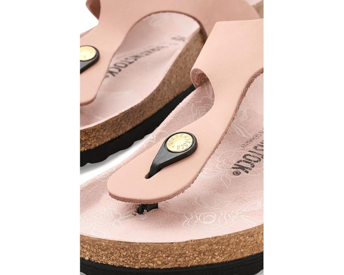 Сандалии вьетнамки Gizeh Big Buckle Birkenstock с принтом