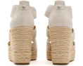 Сандалии Etta Wedge на танкетке с платформой из джута MICHAEL Michael Kors