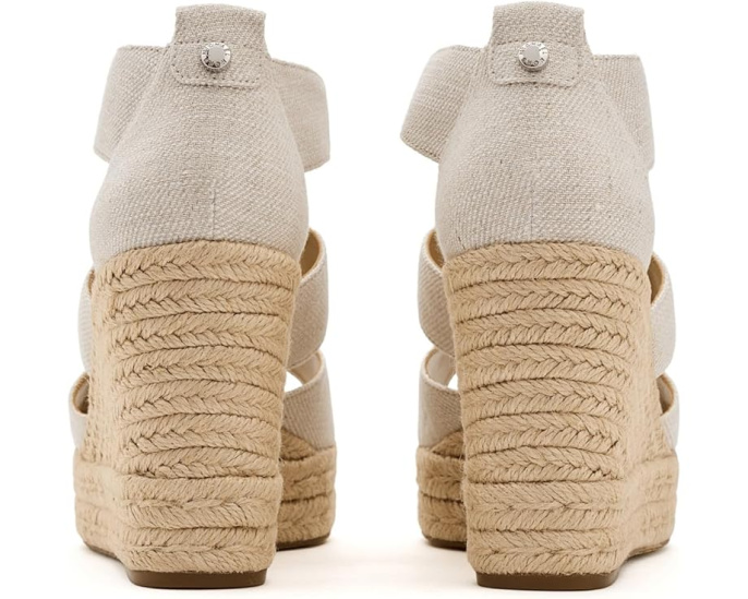 Сандалии Etta Wedge на танкетке с платформой из джута MICHAEL Michael Kors