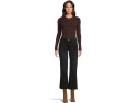 KUT from the Kloth джинсы Kelsey High-rise Fab Ab Ankle Flare с необработанным краем серые
