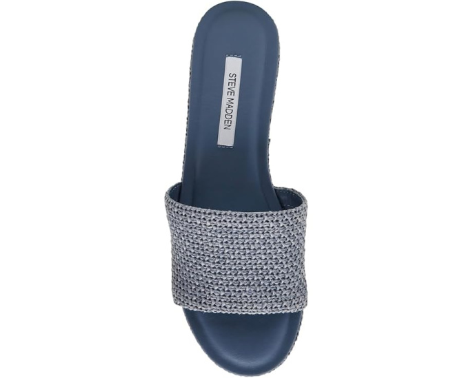 Steve Madden сандалии Trippy на платформе с верхом из рафии и круглым открытым носком
