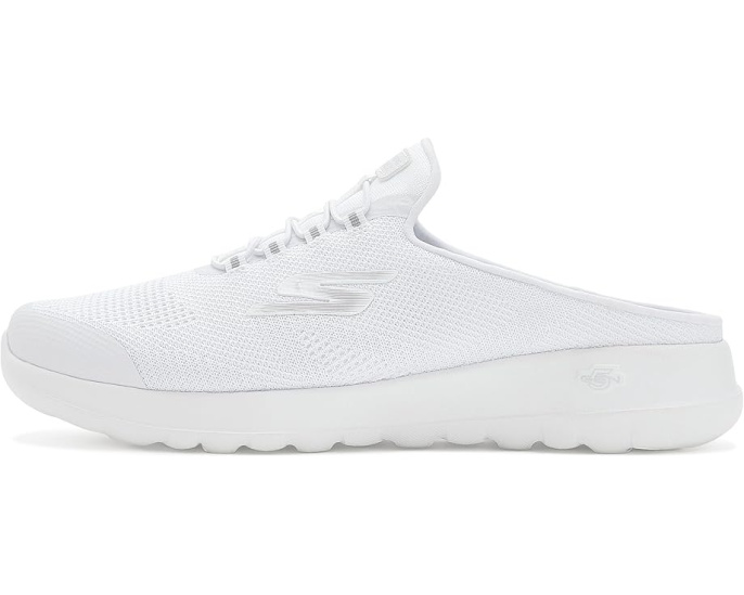 Кроссовки SKECHERS Performance Go Walk Joy Janay в бело-серебристом цвете