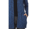 Кардиган L.L.Bean Cotton Ragg Sweaters Open Cardigan длинного кроя с ребристыми манжетами