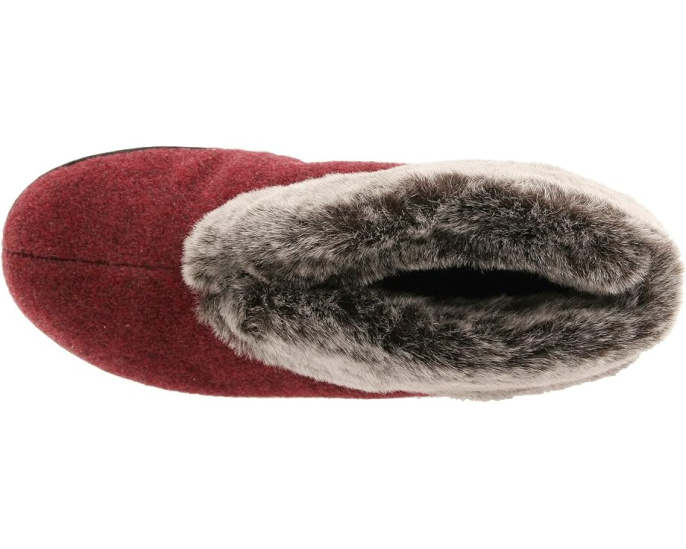 Тапочки Acorn Faux Chinchilla Bootie II с подкладкой