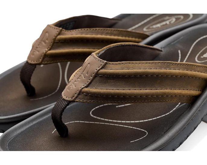 Кожаные шлепанцы Clarks Wesley Surf с подошвой из ЭВА
