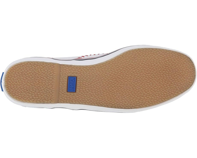 Кроссовки Keds Champion Leather Pennant из кожи с бейсбольной строчкой