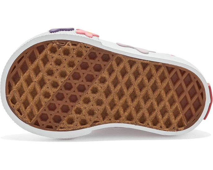 Vans Old Skool V Flower кроссовки с цветочной вышивкой для малышей