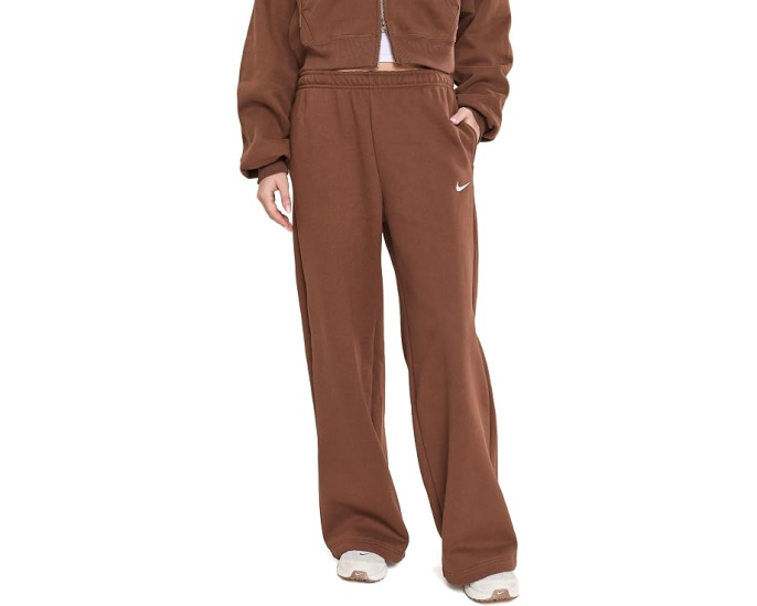Штаны Nike Studio Fleece свободного кроя с широкими штанинами
