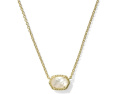 Подвеска Kendra Scott Daphne Frame Short золотистая