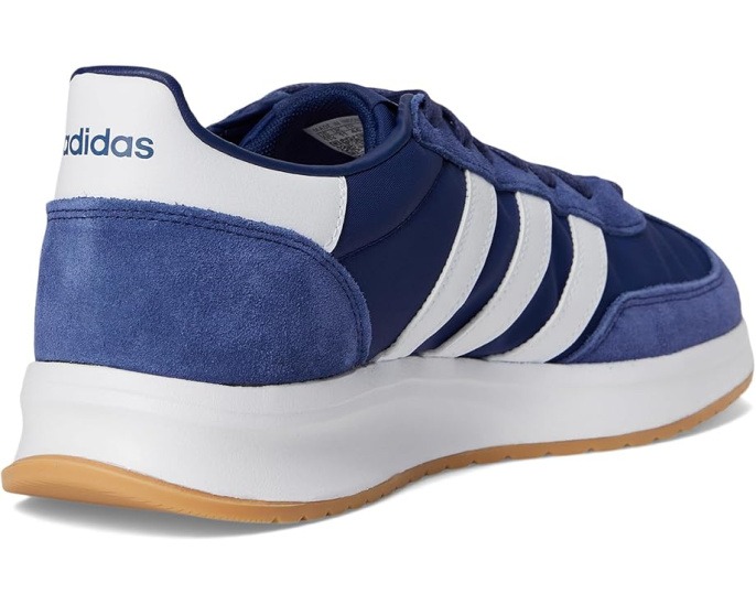 Дорожные беговые кроссовки Adidas Run 72 с полиэстеровым верхом и ретро дизайном
