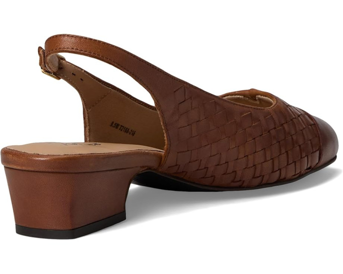 Trotters Dea Woven туфли на каблуке с плетеным верхом