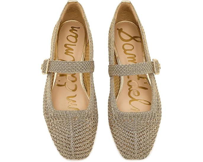 Сандалии Sam Edelman Michaela Knit с вязаным верхом и регулируемой пряжкой