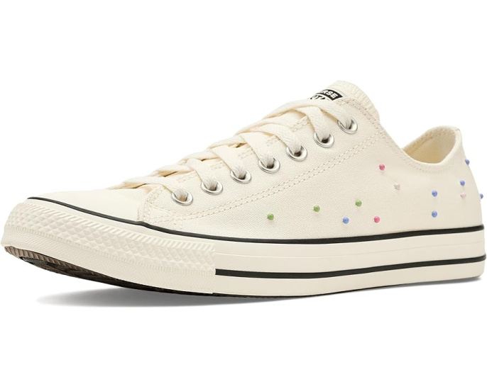 Кроссовки Converse Chuck Taylor All Star Low Top Mini Studs с пайетками на канве и резиновой подошвой