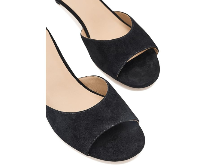 Босоножки Francesca Suede Mule замшевые бренда Lauren Ralph Lauren