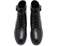 Allyson Calfskin Logo-Keeper Booties