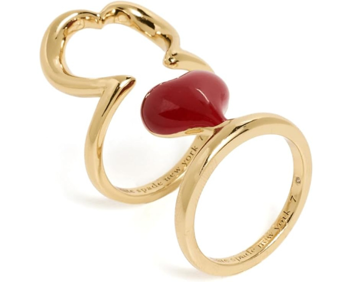 Кольцо Kate Spade New York Amour с крупным сердечком