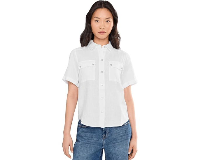 Рубашка Tommy Bahama Coastalina с коротким рукавом и накладными карманами