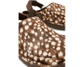 Сабо Crocs Crafted из пони с кожаным верхом