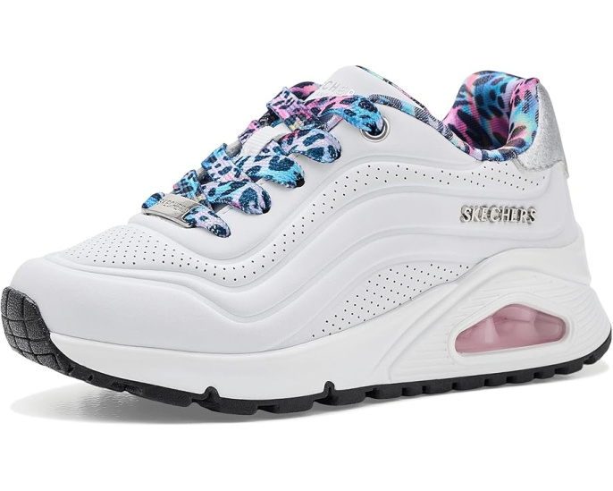 Кроссовки Skechers Uno Gen1 Leopard Popstar для детей с подошвой Skech-Air