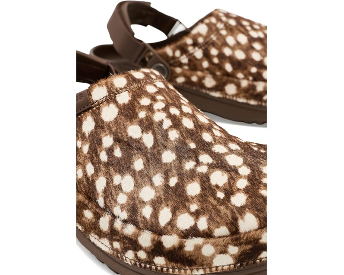 Сабо Crocs Crafted из пони с кожаным верхом