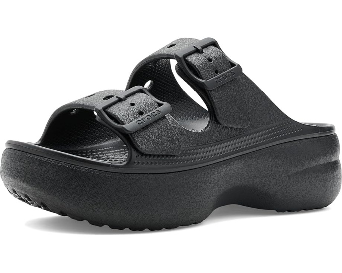 Сандалии Crocs Saturday на платформе с регулируемыми ремешками