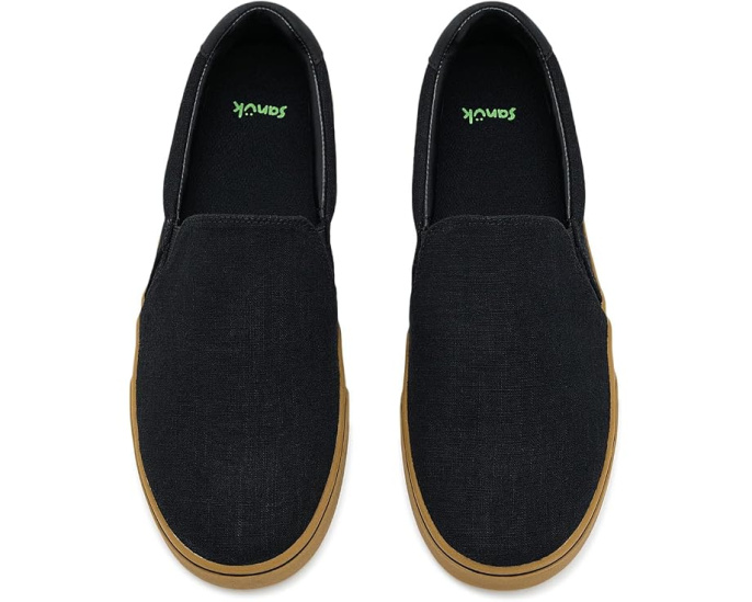 Слипоны Hava-Shoe с текстильным верхом и анатомической стелькой