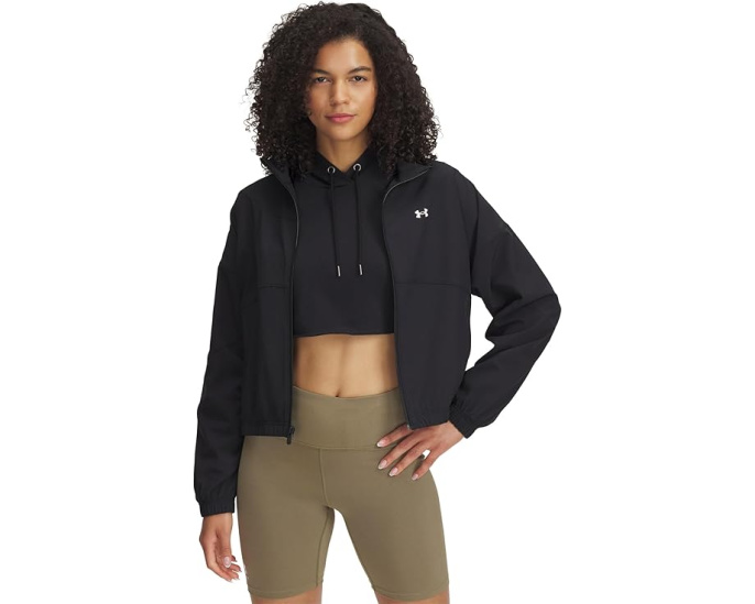 Куртка Under Armour Rival Woven с воротником стойкой