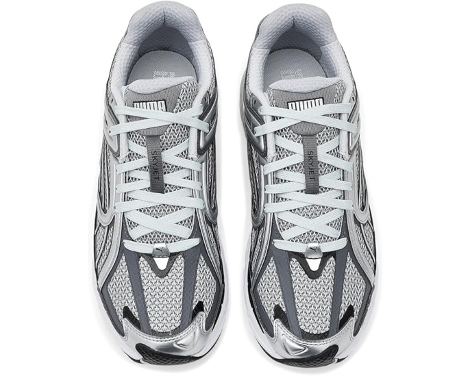 Кроссовки PUMA Skyjet Prisco с металлизированными вставками и сетчатым верхом