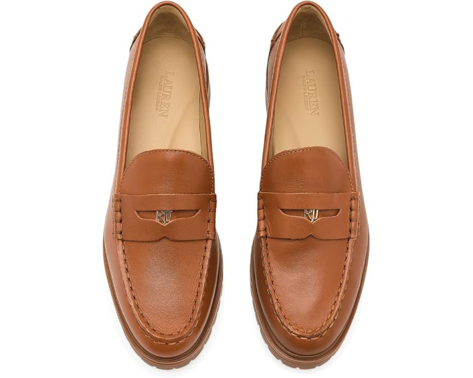 Лоферы Marli Penny из кожи Lauren Ralph Lauren