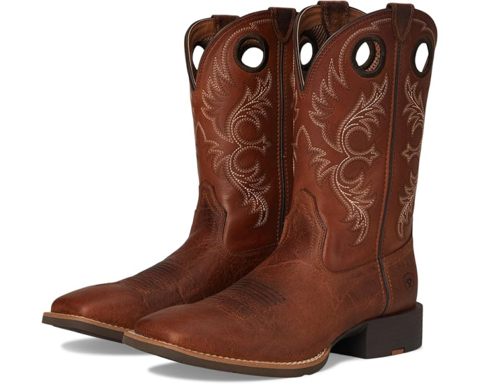 Ковбойские сапоги Ariat Sport Rodeo с вышивкой