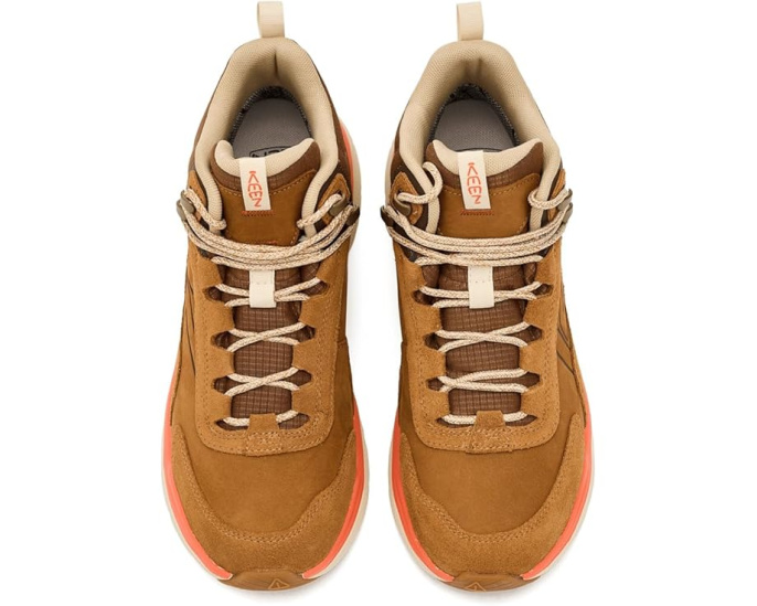 Водонепроницаемые кожаные треккинговые ботинки KEEN Leiki с мембраной KEEN.DRY