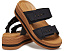 Сандалии Crocs Brooklyn Buckle Low Wedge с платформой и пеной LiteRide
