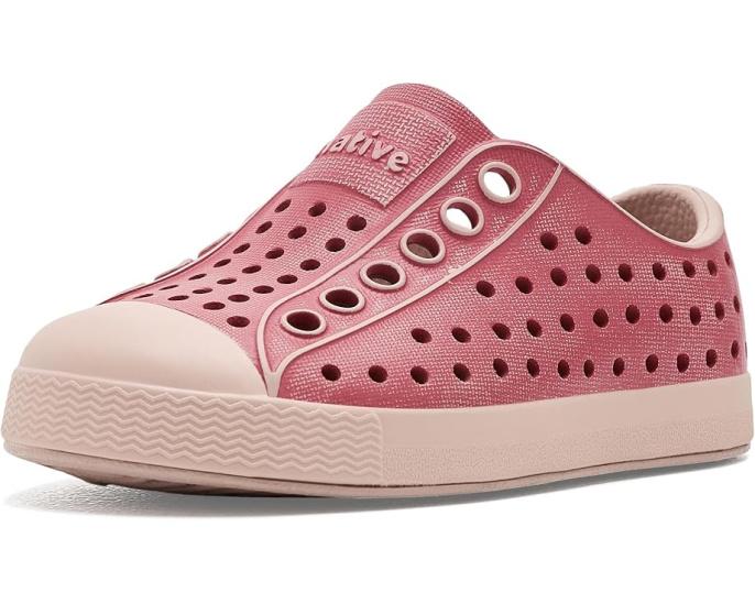Кроссовки Jefferson Stonewash Native Shoes для малышей с перфорированным верхом