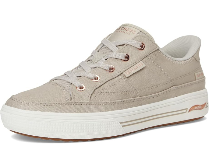 SKECHERS Arch Fit Arcade See Ya There слипоны с поддержкой свода стопы