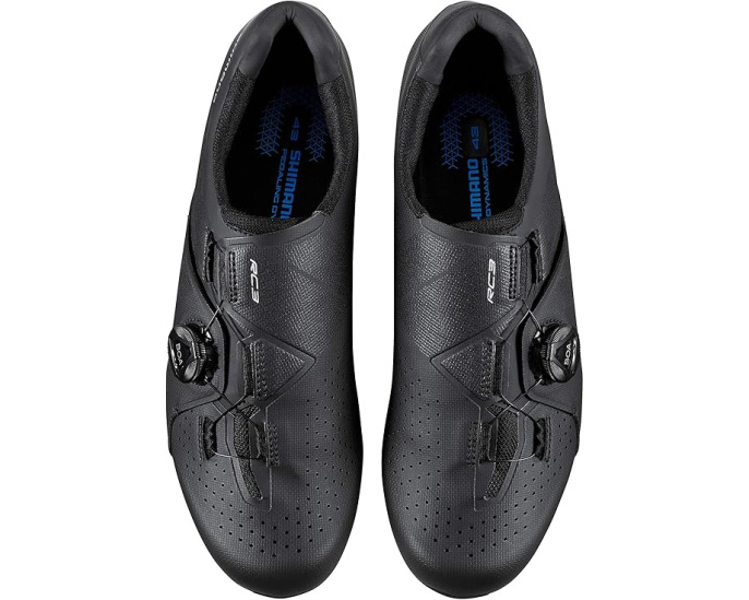 Шоссейные велотуфли Shimano RC3 с системой BOA для эффективной передачи усилия
